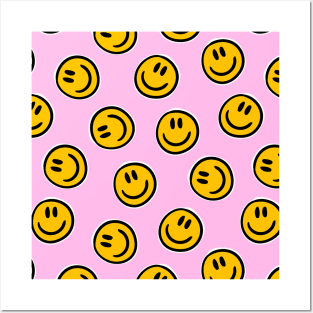 Happy emoji Posters and Art